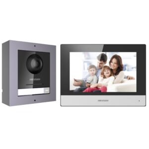 Kit interphone vidéo IP Hikvision DS-KIS602(B) 2 MP