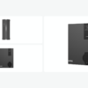 Borne de recharge 22 kW triphasée Raedian NEO – Type 2, câble 5 m, application, IP55 – RD-NEO-22-C5-GREY