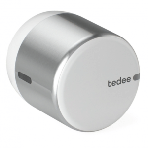 Serrure connectée Tedee GO 2 argent Bluetooth batterie CR123A – TEDEE-GO2-S