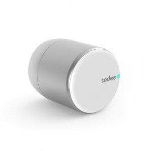 Serrure connectée Tedee PRO argent Bluetooth batterie rechargeable – TEDEE-PRO-S